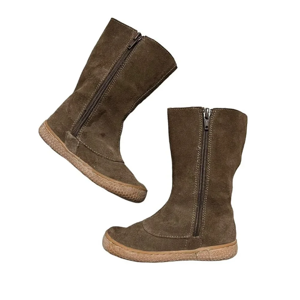 Livie & Luca Sz 8 Marchita Tiempo Brown Suede Boots